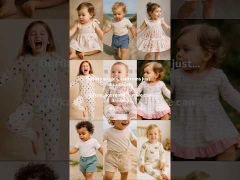 SofiaMila apparel may cause excessive cuteness, sudden bursts of energy, and spontaneous nap attacks