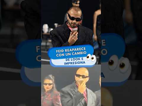 FEID reappears with a new look #feid