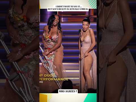 Grammys Chaos: Doja Cat and SZA’s Explosive Moment Caught on Camera #sza #dojacat #shorts