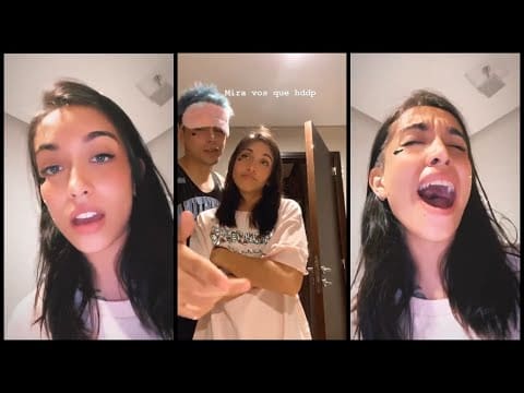 MARIA BECERRA CANTANDO ACAPELLA vía INSTAGRAM STORIES