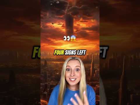 ONLY 4 Signs Left For Jesus’ Return👀🤯 #rapture #Jesus #endtimes #prophecy #heaven #shorts