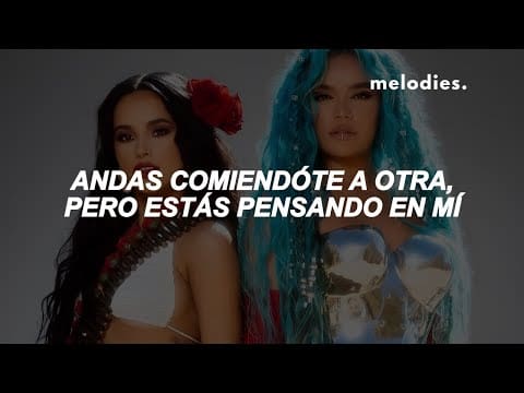 Becky G, KAROL G – MAMII [Letra/Lyrics] | “no me vuelvas a llamar, hasta boté el celular…”