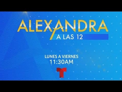 Alexandra a las 12, Hoy 10 febrero Prof.Paizy , Alhanna Real y Laura Cruz Fit, Eso y Más @Telemundo