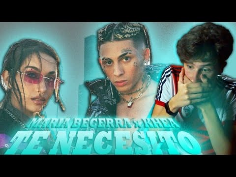 REACCIONO A KHEA, Maria Becerra – Te Necesito (Official Video) / ARGENTINA EN LA CASA WACHO 💙