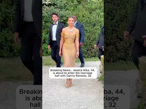 The unforgettable  Marriage of Jessica Alba.❤️ #celebritygossip #shorts #viralvideo #usa