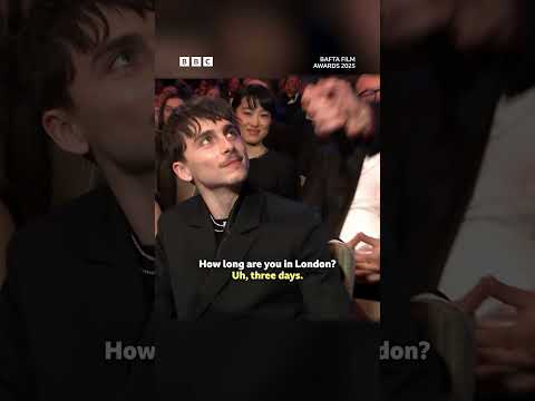 When Timothée Chalamet & Kylie Jenner met David Tennant… – BBC
