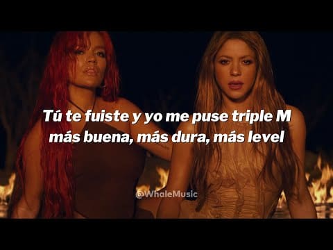 KAROL G, Shakira – TQG (Letra + Video)