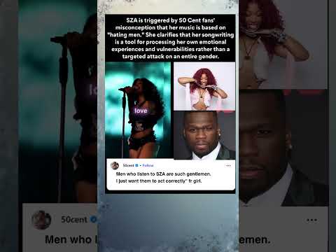 🤯 SZA responds to 50 Cent and haters about her music #50cent #sza #shorts