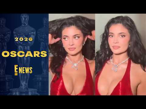 Kylie Jenner SHUTS DOWN Oscars 2026 in Red Hot Gown | Oscars 2026