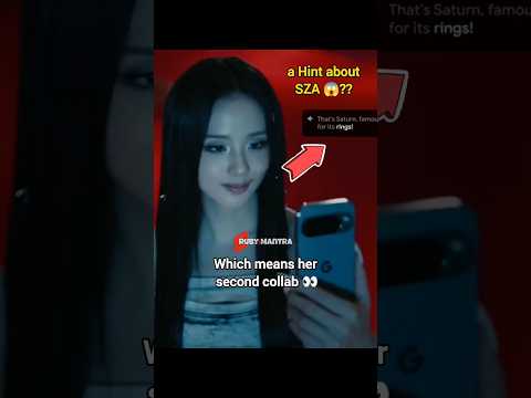 Jisoo’s next Collab is SZA 🤯🔥?? | eyes closed #jisoo #blackpink #shorts #fyp #music #song #trending