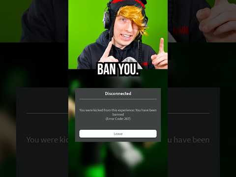 THIS ROBLOX GAME BANS YOU…