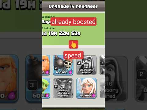 when you used two research potion on same time what will happen #clahsofclans  #coc #shorts