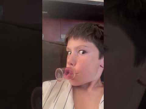 Doing the Kylie Jenner lip challenge