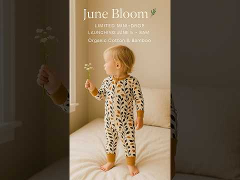 This June Bloom mini-drop will go faster than your toddler in a room full of open markers. 😅⠀☁️