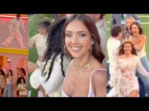 Jessica Alba Reacts To Being Part Of Bad Bunny’s Super Bowl Show