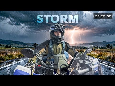 Caught in the Worst Storm of My USA Ride to New Orleans 🇺🇸 S9 EP 57 | Pakistan to Americas