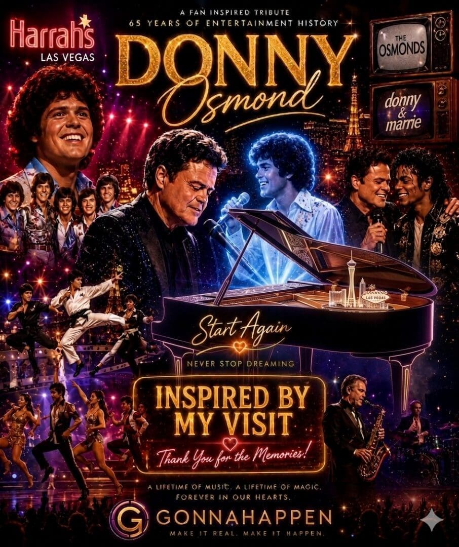 A Night with Donny Osmond at Harrah's Las Vegas