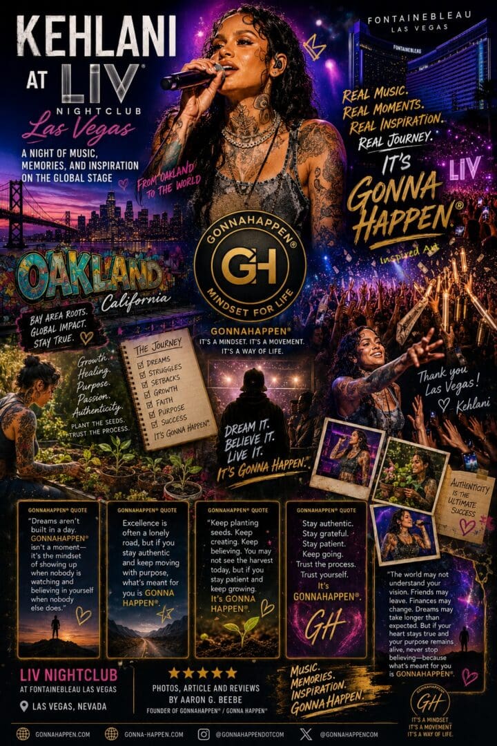 Kehlani at LIV Nightclub Las Vegas: A Night of Music, Memories, and Inspiration on the Global Stage By Aaron G. Beebe | GONNAHAPPEN® / GONNA HAPPEN®