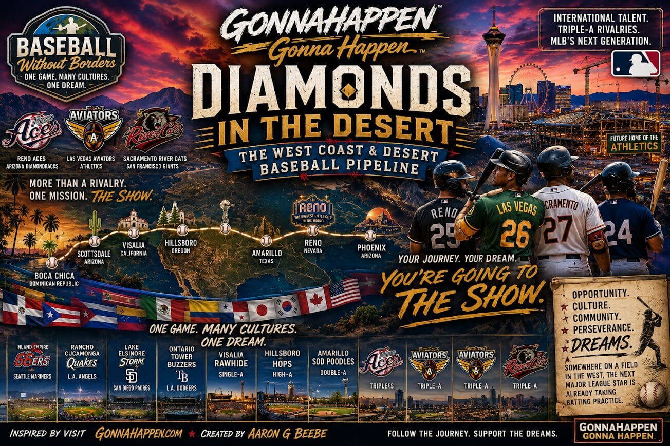 Las Vegas Ball Park -⚾ Diamonds in the Desert: The West Coast & Desert Baseball Pipeline  Baseball Without Borders: International Talent, Triple-A Rivalries & MLB's Next Generation