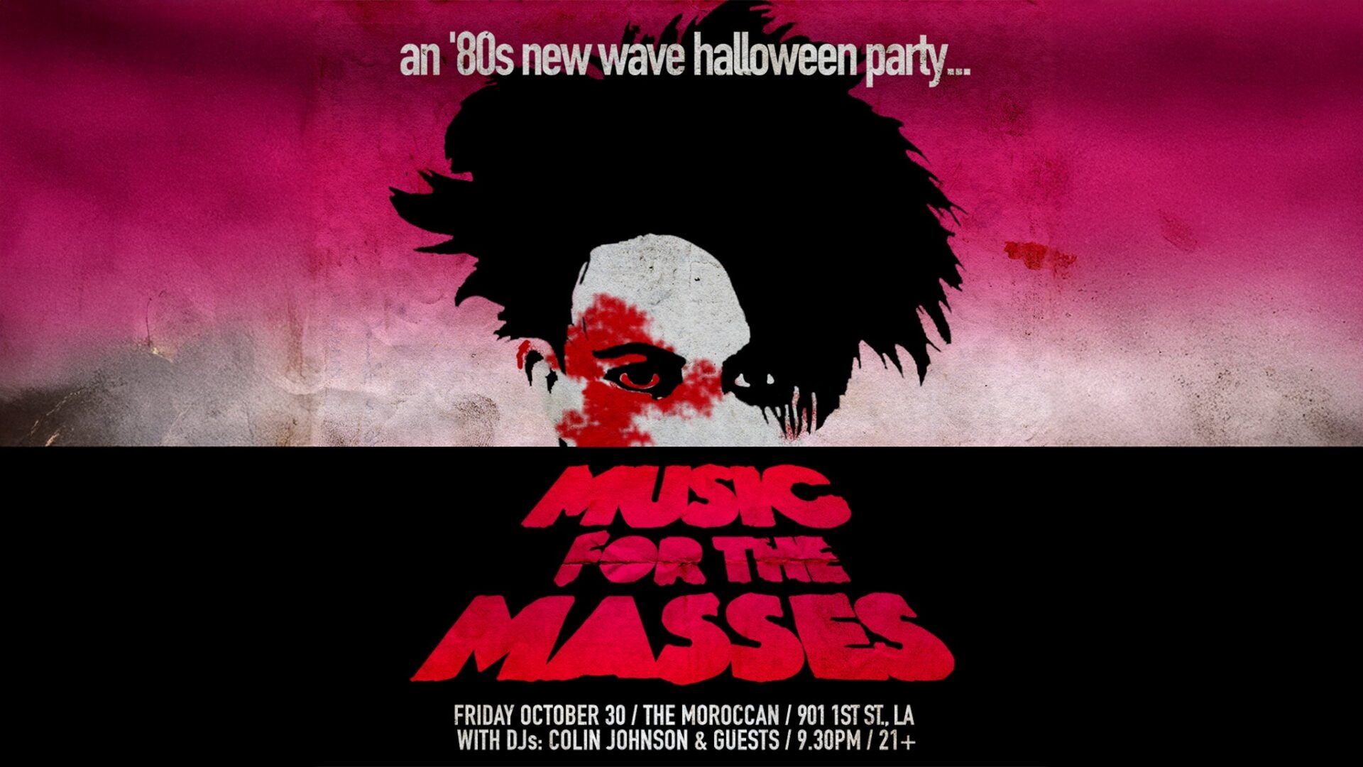 Music for the Masses: Dark 80’s New Wave Halloween