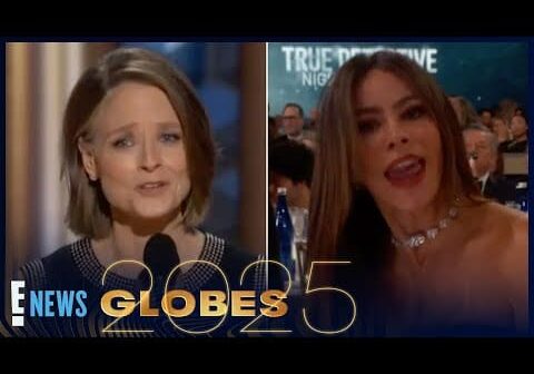 What Sofía Vergara REALLY Said After Losing to Jodie Foster | 2025 Golden Globes | E! News