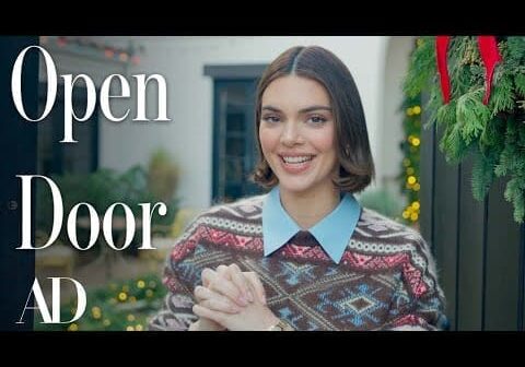 Inside Kendall Jenner’s Home at Christmas | Open Door | Architectural Digest