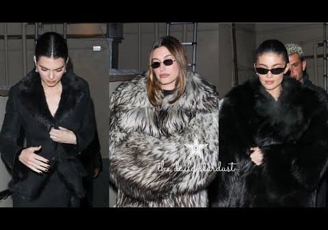 Kylie, Hailey &#038; Kendall Slay Dinner Looks in Freezing Aspen Weather—Fashion Meets the Cold!