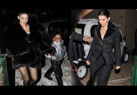 Kylie Jenner Stuns in Aspen! Glam Night Out with Stormi, Kendall &#038; Hailey Bieber