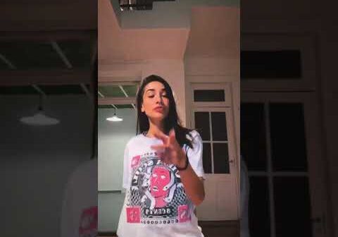 MARIA BECERRA BAILANDO EN SU NUEVA CASA