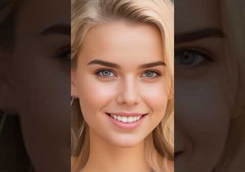 Mila Sofia smiling face morph