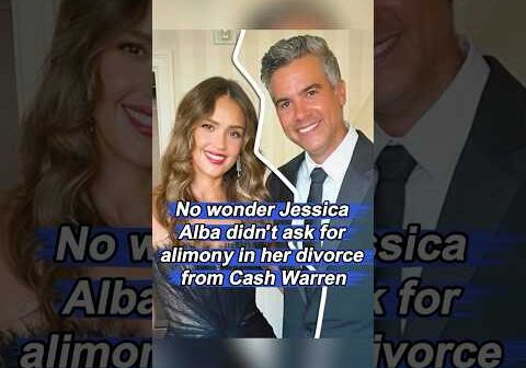 No wonder Jessica Alba didn&#8217;t ask for alimony in her divorce from Cash Warren. #JessicaAlba