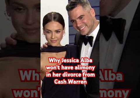 No wonder Jessica Alba won&#8217;t have alimony from her divorce to Cash Warren #jessicaalba #cashwarren