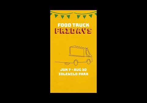 Food Truck Fridays Idlewild Park, Reno, NV 2024 &#8211; Social Promo