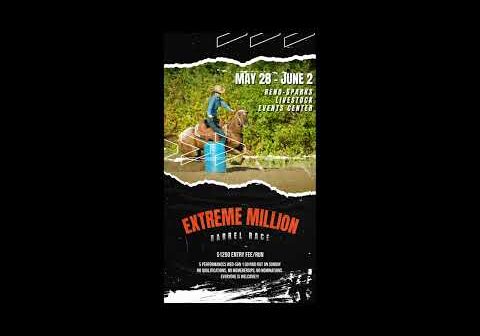 Extreme Million Barrelrace Reno  2024 &#8211; Social Promo