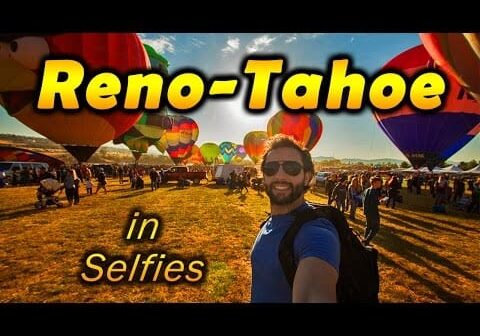 Exploring Reno-Tahoe Nevada in Selfies