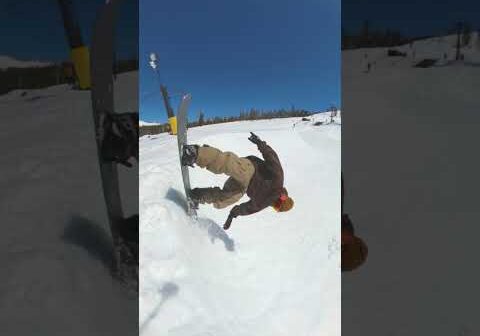 Backside 360 Indy #snowboard  @academysnowboardco_