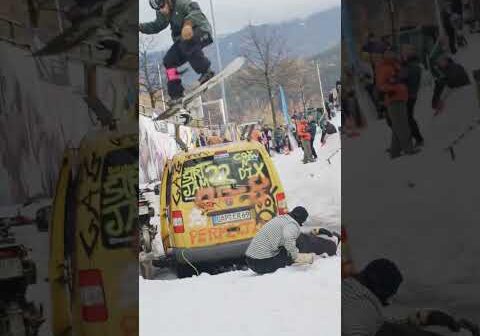 The Craziest Snowboard Contest Ever?