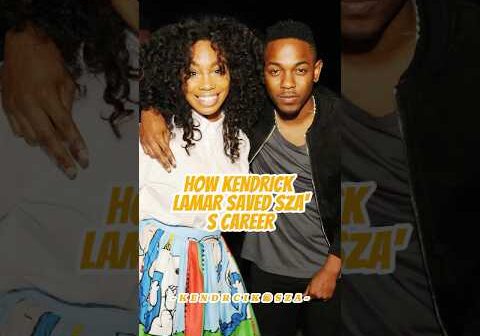 How Kendrick Lamar saved SZA’s career?#celebrity #kendricklamar #sza