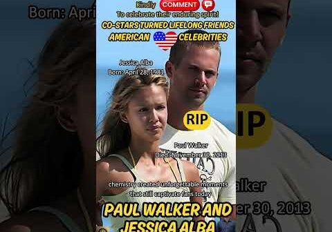 Paul Walker and Jessica Alba: A Legacy of Adventure In American Cinema