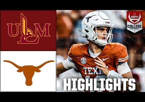 Louisiana-Monroe Warhawks vs. Texas Longhorns | Full Game Highlights | ESPN College Football