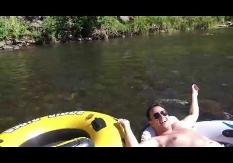 Tubing the Truckee River in Reno NV