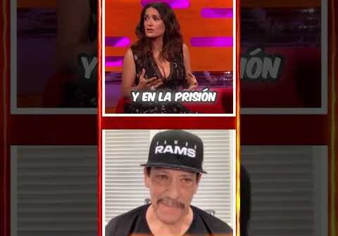 ¡El impactante encuentro de Salma Hayek con Danny Trejo! #Salmahayek #Dannytrejo #famosos