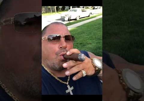 Big time tommy smokes a cigar #shorts