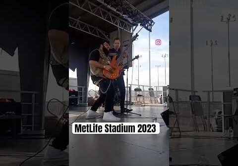 Rockstar Raymond J Scavo at the MetLife Stadium  with Canvas 2023 #musicproducer #music