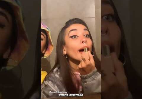 MARIA BECERRA SE MAQUILLA CON LA CHILENA 💄