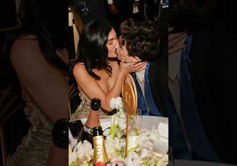 Timothee Chalamet & Kylie Jenner Date Night @ The Golden Globes #timotheechalamet #kyliejenner