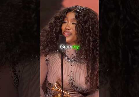 When SZA Won a GRAMMY 🤩🏆