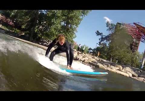 MY EXPERIENCE WITH SURFING THE TRUCKEE RIVER at WINGFIELD PARK in DOWNTOWN RENO NEVADA