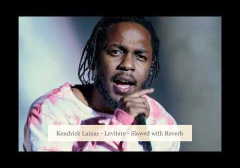 kendrick lamar – levitate (but slowed with a fuck ton of reverb)