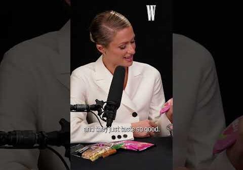 Paris Hilton Shares Her Favorite SNACK with Nicole Richie | W Magazine